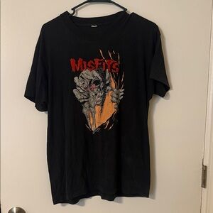 misfits 80s vintage RARE  T-Shirt (zed records)